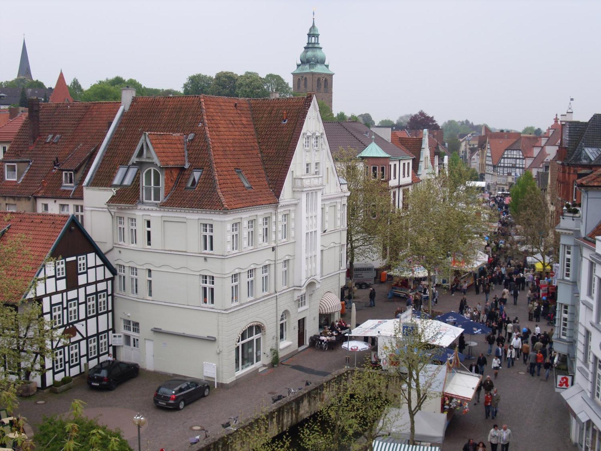 Hotel & Cafe Kleinergruenauer Bad Salzuflen Eksteriør bilde